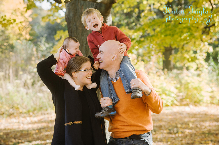 High Park Family Portrait, Katia Taylor Photography