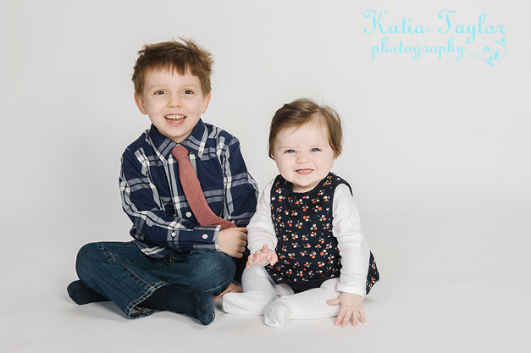 Kids portrait in the studio