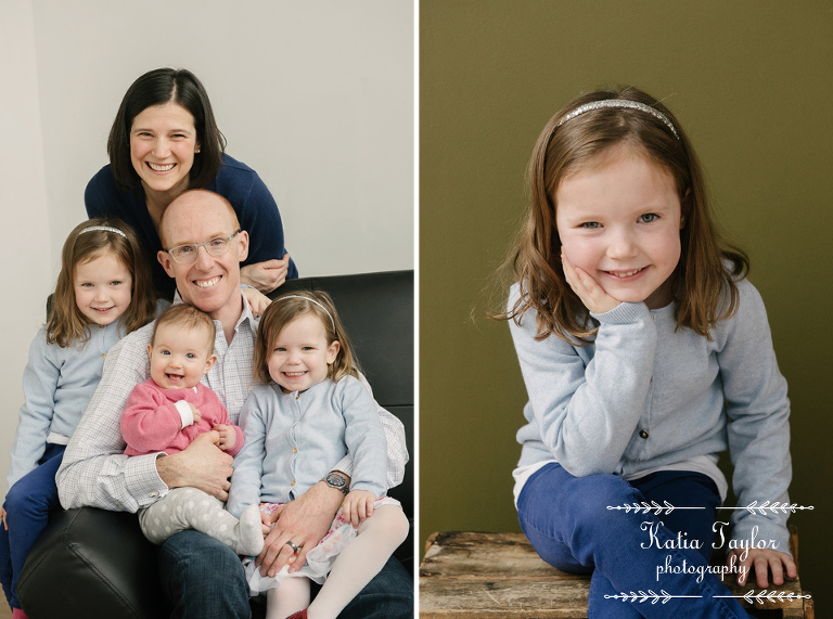 Toronto Family Portrait, studio