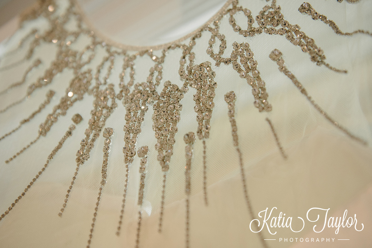 Detail of bride's wedding gown jewels.www.katiataylorphotography.com