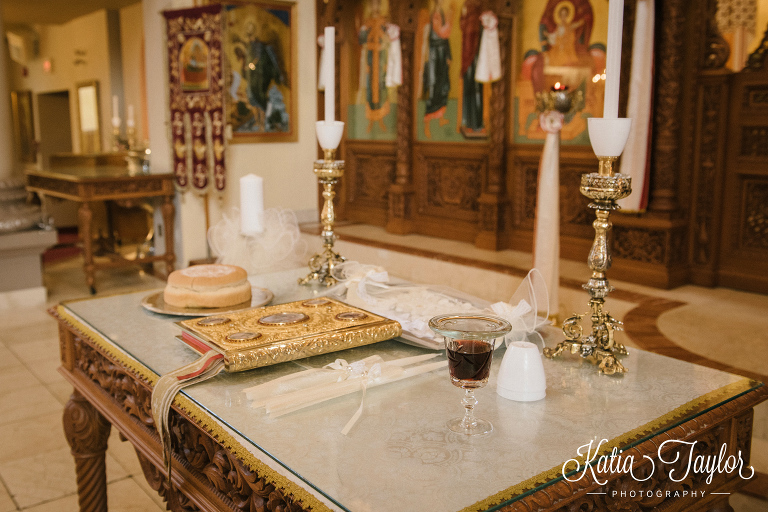 Alter. Greek Orthodox Wedding, Greek Orthodox Cathedral Annunciation Of The Virgin Mary Church, Toronto.